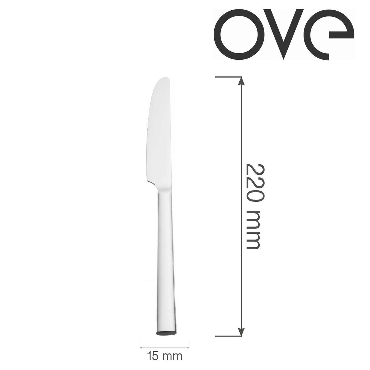 Cuțit de masă Garda, OVE, 220 mm