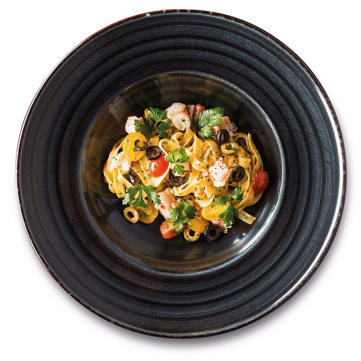 Farfurie Fine Dine, colectia Onix, dimetru 270 mm, portelan, rezistenta la temperaturi pana la 150 C
