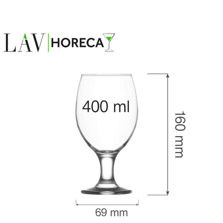Pahar de bere Sofia, 400 ml, LAV