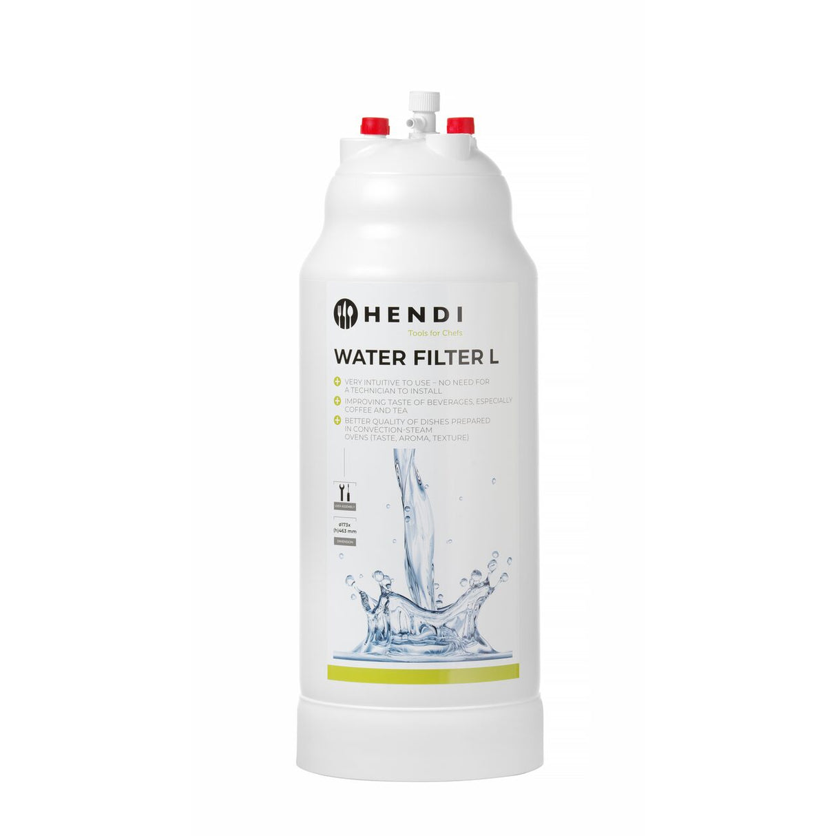 Filtru apa XL, HENDI, ø173x(H)463mm