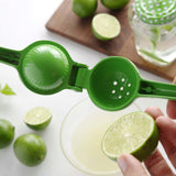 Storcator manual pentru limes, Hendi, verde, aluminiu, 203x60x40 mm