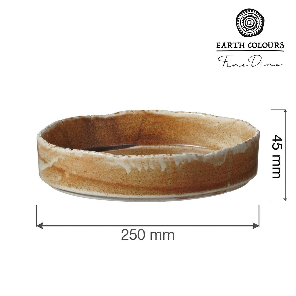 Farfurie Constancy cu margine înaltă, 250 mm  Fine Dine