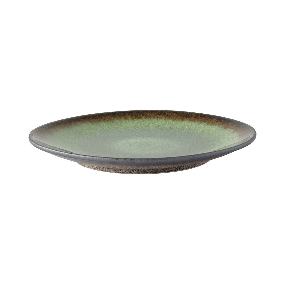 Farfurie Fine Dine, Beryl diametru 254 mm, portelan, decorat manual