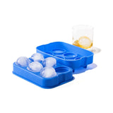 Forma din silicon durabil pentru cuburi de gheata tip bila, Hendi, 18x12.5x(H)5 cm, potrivita si pentru uz profesional