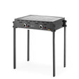Gratar pe gaz Roast-Master Pro Black, HENDI, negru, 11,6 kW, 790x560x(H)900mm