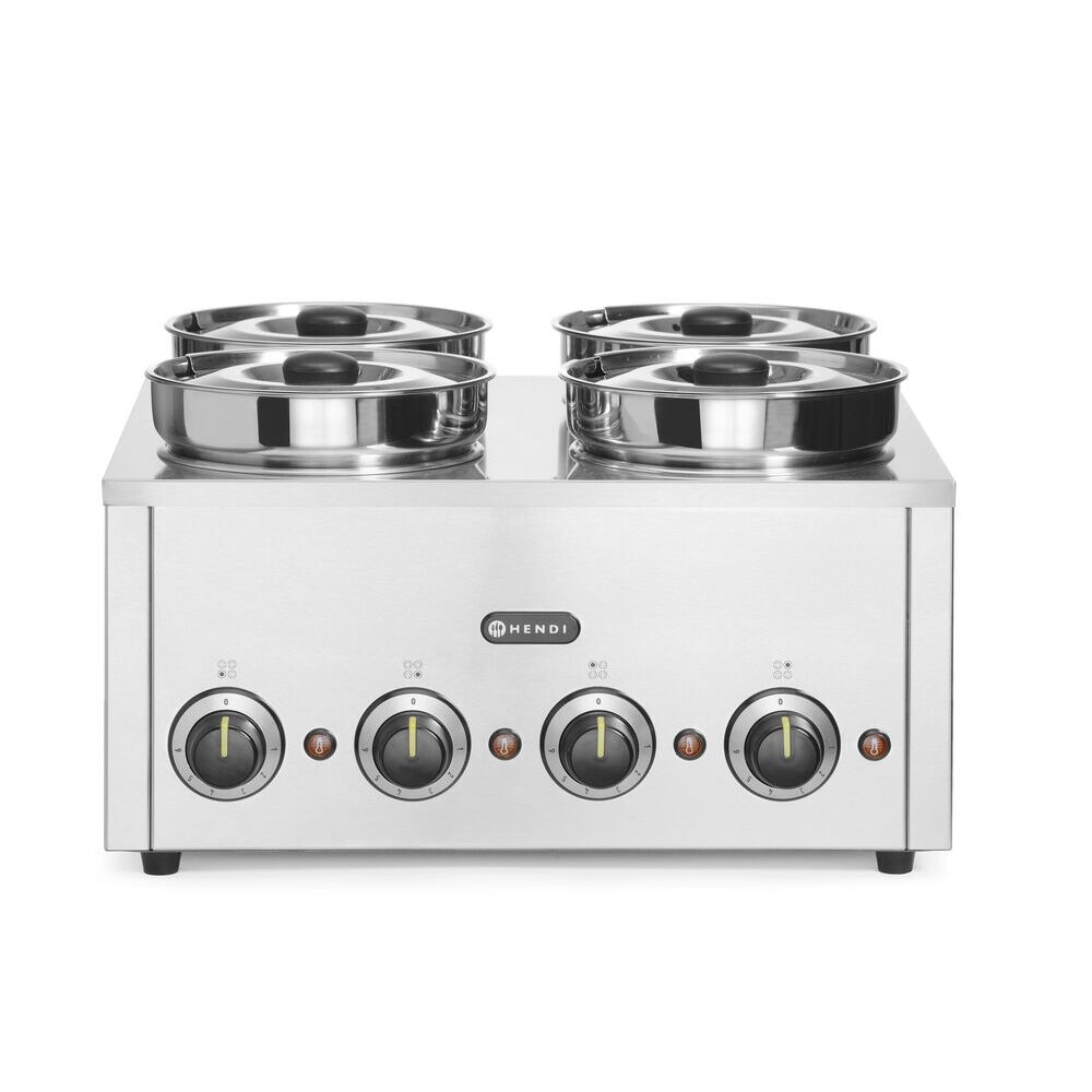 Termosistem Quad 4 x 4 l, Hendi, 16 l, 220-240V/800W, 506x509x(H)298mm