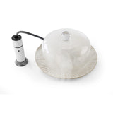 Cloche din sticla, Hendi, 275x(H)140mm, poate fi utilizat in combinatie cu infuzorul de fum