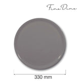 Farfurie pentru pizza speciala gri,Hendi, ø330 mm