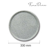 Farfurie Hendi pentru pizza, portelan durabil rezistent la temperaturi, diametru 330 mm