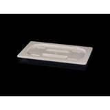 Capac pentru recipiente GN din policarbonat alb, HENDI, GN 1/4, alb, 265x162mm