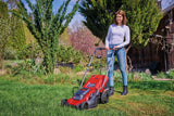 Masina de tuns iarba/gazon electrica Einhell GC-EM 1600/37 (1600W, latime de taiere de 37 cm, pana la 700 m², cos de colectare de 38 l, reglare centrala a inaltimii de taiere cu inaltime de taiere de 20-60 mm