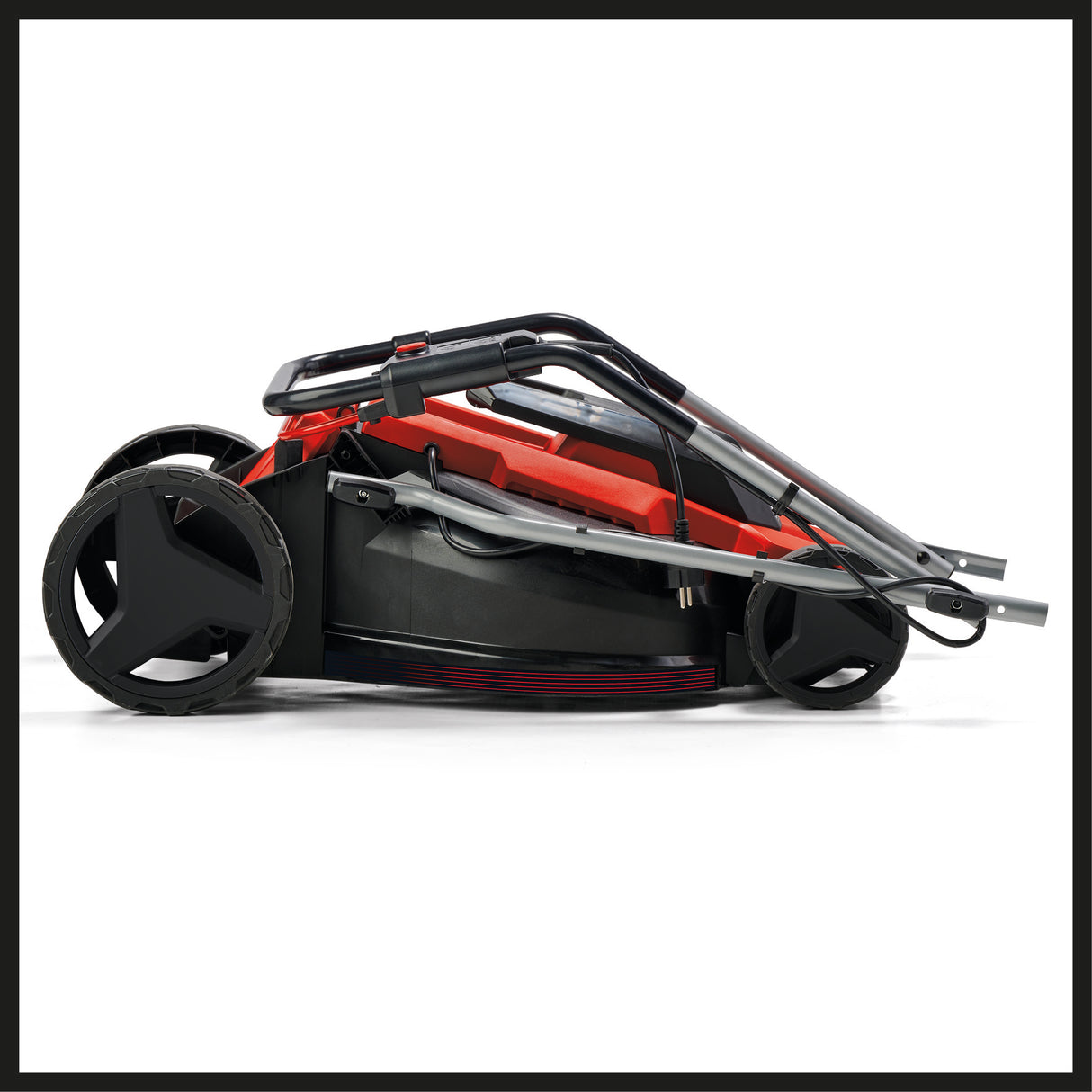 Masina de tuns iarba/gazon electrica Einhell GC-EM 1600/37 (1600W, latime de taiere de 37 cm, pana la 700 m², cos de colectare de 38 l, reglare centrala a inaltimii de taiere cu inaltime de taiere de 20-60 mm
