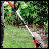 Set de tuns iarba electrica Einhell GC-ET 4530 (cap motor cu 4 setari de inclinare si rotatie la 180°, maner telescopic extensibil continuu din aluminiu, protectie pentru flori