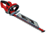 Masina de tuns gard viu electrica Einhell GC-EH 6055/1, 600 W, 2.800 taieri/min., colector de iarba taiata, dispozitiv de descarcare a tensionarii cablului, maner auxiliar, prindere moale, intrerupator de siguranta cu doua maini