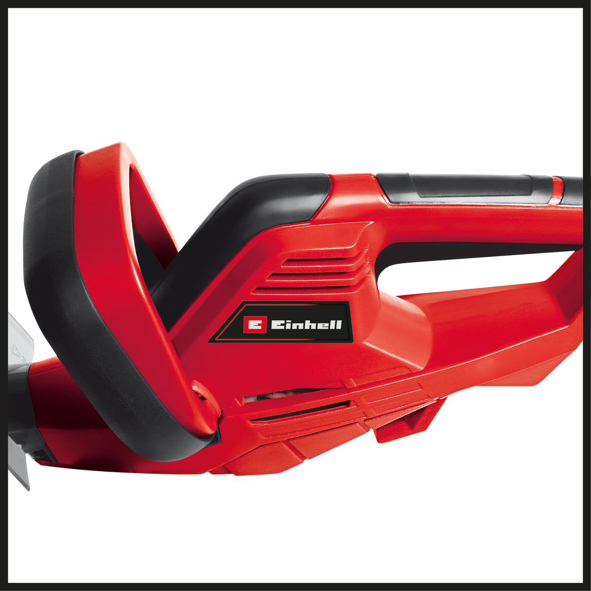 Masina de tuns gard viu electrica Einhell GH-EH 4245, 420 W, lungime de taiere 450 mm, dimensiune de taiere 12 mm, angrenaj metalic, husa de cutit din aluminiu, aparatoare de mana.
