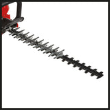 Masina de tuns gard viu pe benzina Einhell GE-PH 2555 A, 24,5 cm³, lungime de taiere 55 cm, distanta intre dinti 28 mm, ambreiaj centrifugal, maner rotativ, sistem antivibratii