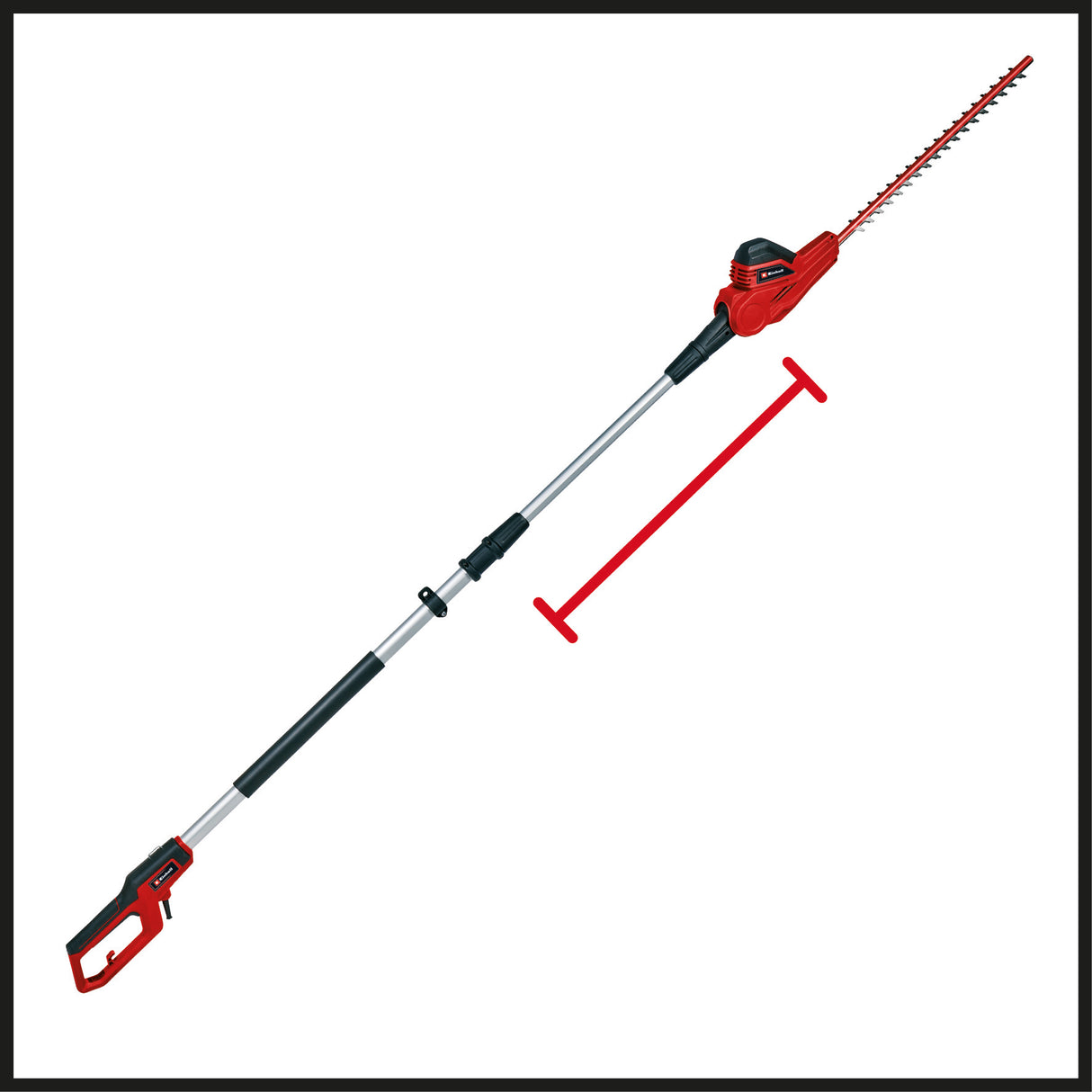 Masina de tuns gard viu electrica Einhell GC-HH 5056, 500 W, lungime de taiere 47 cm, extensibila 170-250 cm, distanta intre dinti de 20 mm, reglare cap motor in 5 trepte