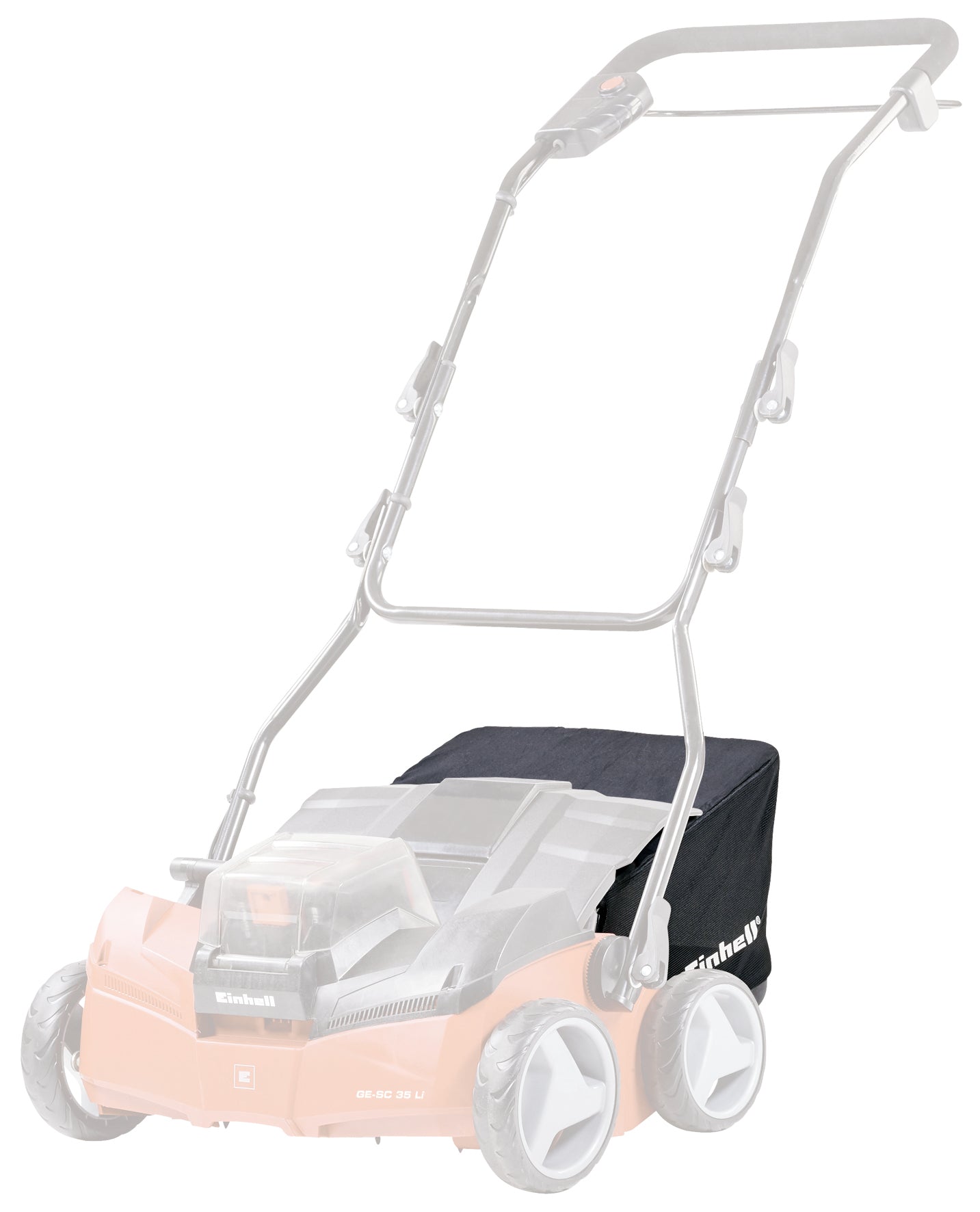 Eredeti Einhell gyűjtőzsák (kiegészítő a talajlazítóhoz, kompatibilis az Einhell GE-SC 35 Li akkus talajlazítóval és talajlazítóval, űrtartalom: 28 liter, strapabíró nejlonból készült)