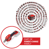 Foarfece electrica de gradina  pentru crengi Einhell GE-LS 18 Li-Solo Power X-Change (18 V, Li-ion, grosimea crengii de pana la 28 mm, lame bypass, intrerupator de siguranta, maner moale, fara acumulator sau incarcator