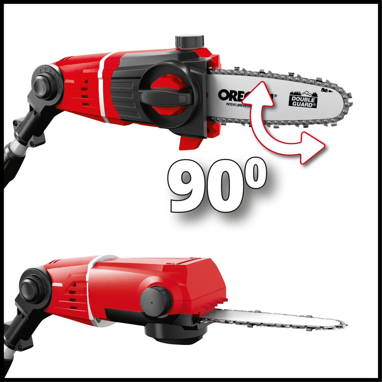 Unealta electrrica multifunctionala 2 in 1 cu acumulator Einhell GE-HC 18 Li T Kit (18V, 3Ah, masina de tuns gard viu si Fierastrau electric, incl. acumulator si incarcator interschimbabile