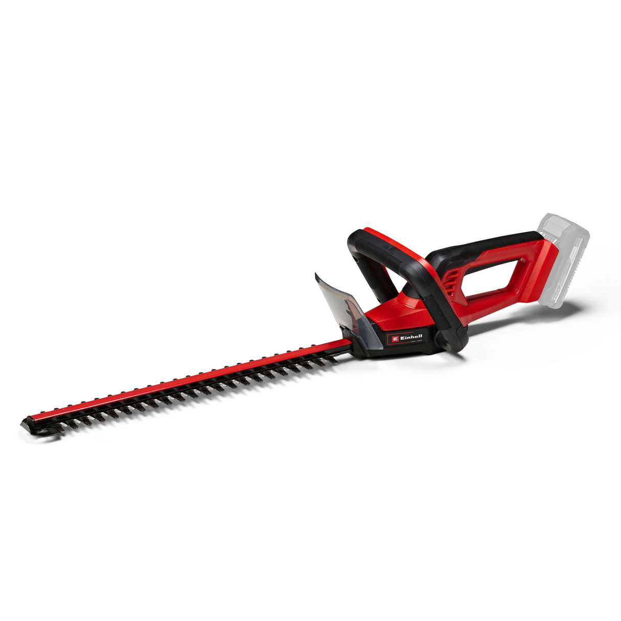 Masina de tuns gard viu pe acumulator Einhell GC-CH 18/40 Li Solo Power X-Change (18 V, lungime de taiere 40 cm, distanta intre dinti de 13 mm, maner ergonomic, fara acumulator