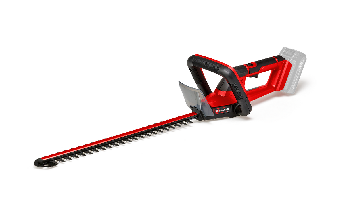 Masina de tuns gard viu pe acumulator Einhell GC-CH 18/50 Li Solo Power X-Change (Li-ion, cutie de viteze metalica, capac de lama din aluminiu, incl. tolba fara acumulator sau incarcator