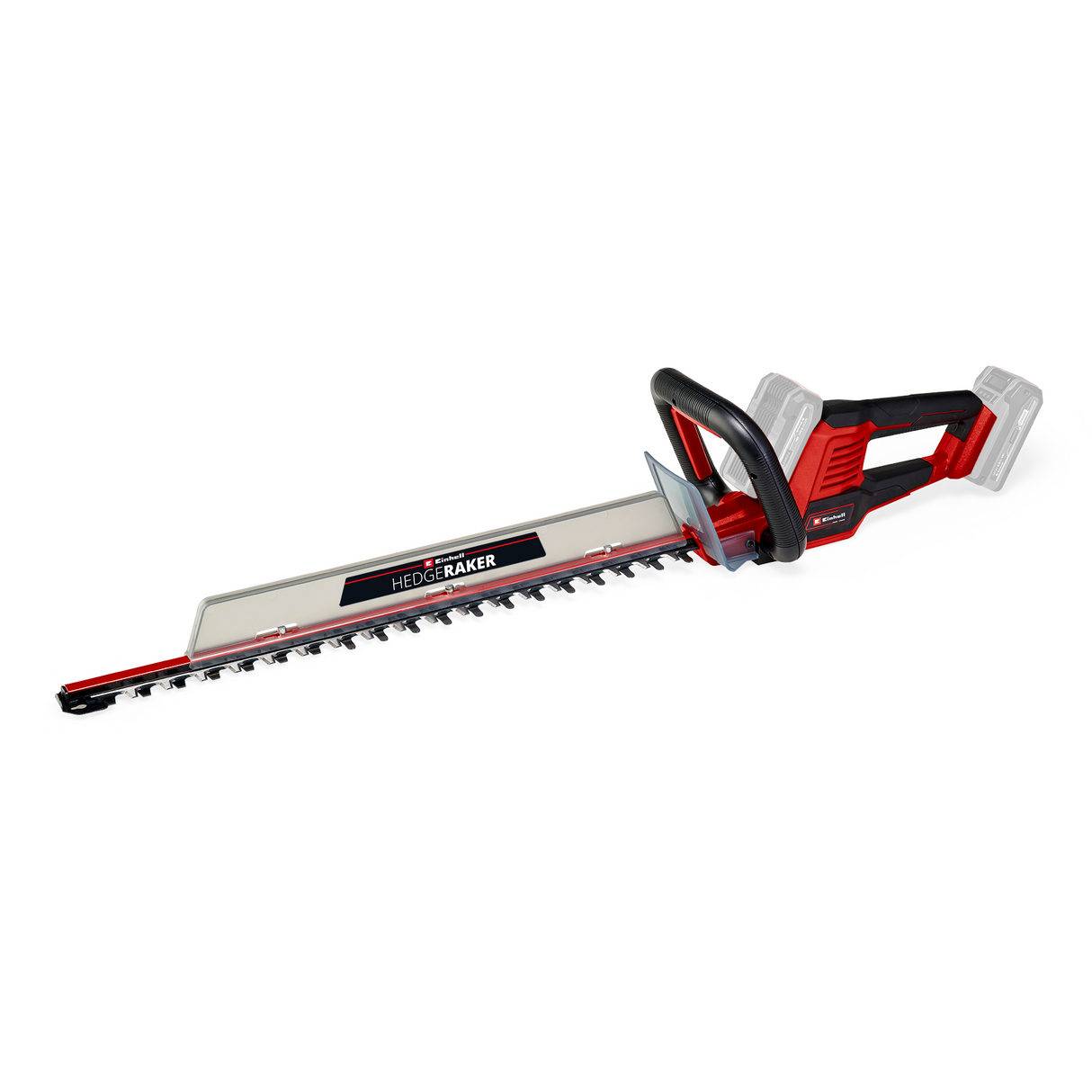 Masina de tuns gard viu pe acumulator Einhell GE-CH 36/61 Li-Solo Power X-Change (36 V, lungime de taiere 61 cm, distanta intre dinti 26 mm, maner rotativ, incl. colector de resturi, fara acumulator