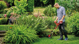 Einhell GE-CT 18/30 Li-Solo Power X-Change akkus fűszegélynyíró (Li-ion, 18 V, vágási szélesség 30 cm, forgatható és 90°-ban dönthető motorfej, damiltekerccsel együtt, akkumulátor és töltő nélkül)