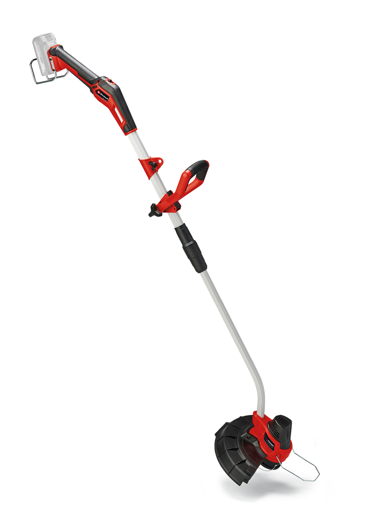 Trimmer de tuns iarba/gazon pe acumulator Einhell GE-CT 18/33 Li E-Solo Power X-Change (18 V, latime de taiere 33 cm, Flowerguard, mecanism de alimentare automata, include bobina de filament, fara acumulator