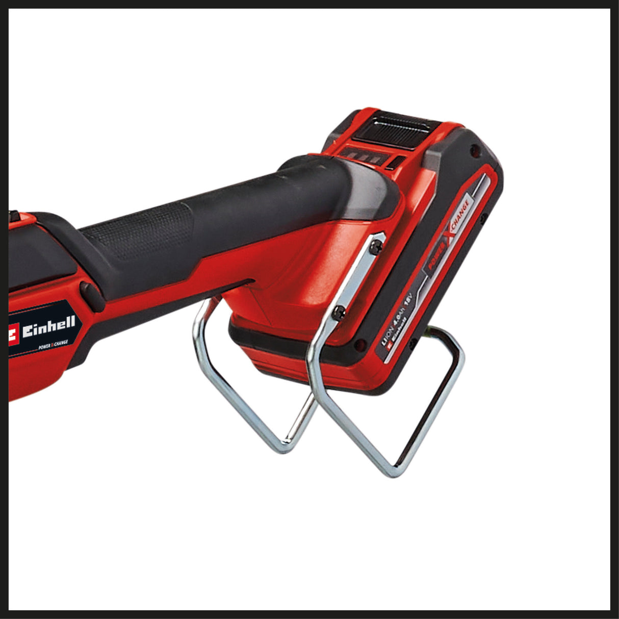 Trimmer de tuns iarba/gazon pe acumulator Einhell GE-CT 18/33 Li E-Solo Power X-Change (18 V, latime de taiere 33 cm, Flowerguard, mecanism de alimentare automata, include bobina de filament, fara acumulator