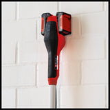 Trimmer de tuns gazon/iarba pe acumulator Einhell AGILLO 36/255 BL Kit Power X-Change (36 V, motor fara perii, filet cu alimentare automata, lama cu 3 dinti, maner de bicicleta, incl. 2x baterii de 3,0 Ah si incarcator