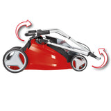 Masina de tuns iarba pe acumulator Einhell GE-CM 43 Li M Kit Power X-Change, 36V, latime de taiere 43 cm, pana la 600 m², fara perii, kit de mulcire, colector de iarba de 63L, inaltime de taiere 25-75 mm, inclusiv 2 baterii de 4,0 Ah + 2 incarcatoare