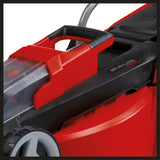 Set masina de tuns iarba/gazon pe acumulator Einhell GE-CM 18/30 Li + trimmer de tuns iarba/gazon pe acumulator GC-CT 18/24 Li P Power X-Change (18 V, latime de taiere de 30 cm si 24 cm, 1x acumulator de 3,0 Ah si incarcator