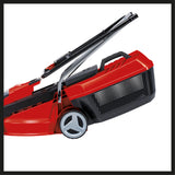 Set masina de tuns iarba/gazon pe acumulator Einhell GE-CM 18/30 Li + trimmer de tuns iarba/gazon pe acumulator GC-CT 18/24 Li P Power X-Change (18 V, latime de taiere de 30 cm si 24 cm, 1x acumulator de 3,0 Ah si incarcator