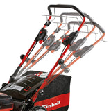 Masina de tuns iarba pe acumulator Einhell Professional GP-CM 36/47 S HW Li Kit Power X-Change, 36 V, latime de taiere 47 cm, 700 m², autopropulsata, motor fara perii, functie de mulcire, incl. 4x baterii de 4,0 Ah, 2x baterii TwinChar