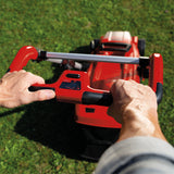 Masina de tuns iarba/gazon pe acumulator Einhell GP-CM 36/41 Li-Solo Power X-Change (36 V, latime de taiere de 41 cm, pana la 500 m², motor fara perii, cos de colectare de 50 l, inaltime de taiere de 25–75 mm, fara acumulator