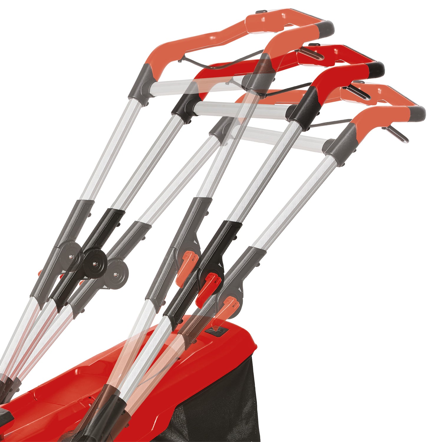 Masina de tuns iarba/gazon pe acumulator Einhell GP-CM 36/41 Li-Solo Power X-Change (36 V, latime de taiere de 41 cm, pana la 500 m², motor fara perii, cos de colectare de 50 l, inaltime de taiere de 25–75 mm, fara acumulator