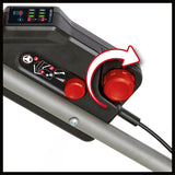 Masina de tuns iarba/gazon pe acumulator Einhell GP-CM 36/47 S Li BL Kit Power X-Change (36 V, latime de taiere 47 cm, pana la 700 m², motor fara perii, colector de iarba de 65 L, incl. 4 baterii de 4,0 Ah + 2 incarcatoare duble
