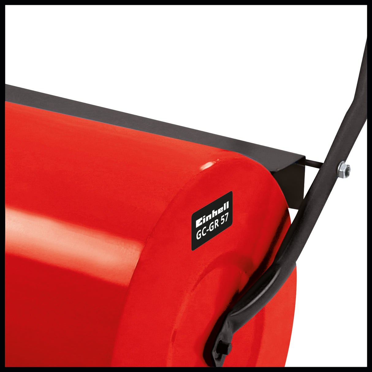 Tavalug metalic de gradina Einhell GC-GR 57, latime 57 cm, diametru 32 cm, umplutura laterala (pentru apa si nisip cu capac, stergator de murdarie reglabil bilateral