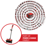 Freza de zapada pe acumulator Einhell GE-ST 36/40 Li E-Solo Power X-Change, Li-Ion, 36 V, latime de lucru 40 cm, inaltime maxima a zapezii 20 cm, livrata fara baterii si fara incarcatoare