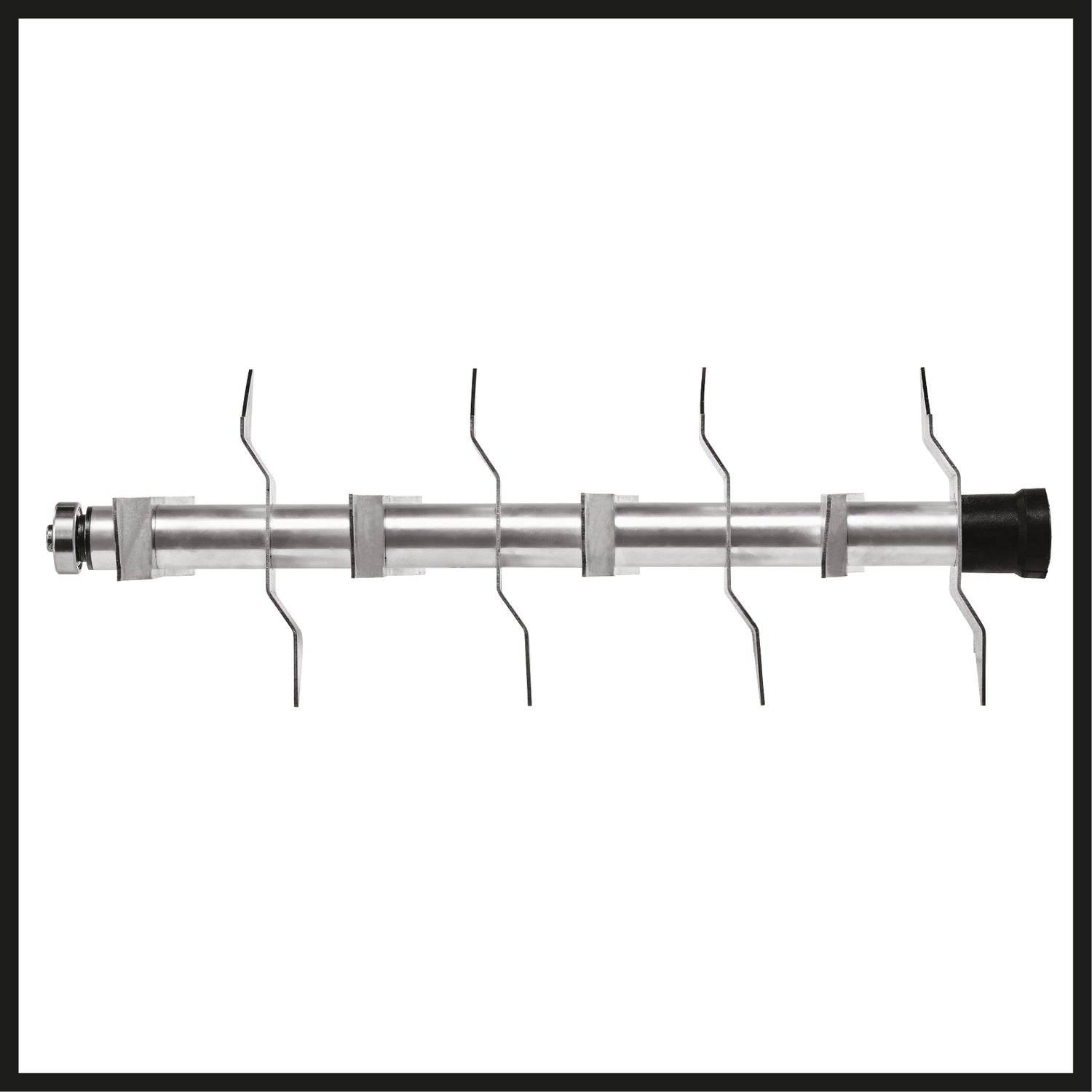 Einhell GC-ES 1231/1 elektromos talajlazító (1200 W, akár 300 m²-es gyepfelületekhez, golyóscsapágyas tengely + 8 dupla penge, 3 szintű talajlazítási mélység + szállítási helyzet)