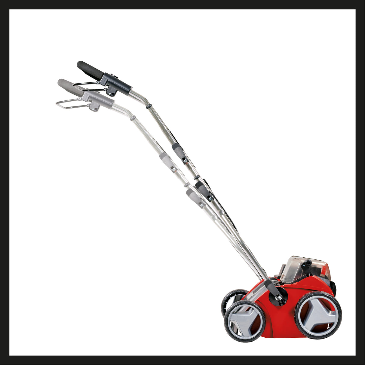 Scarificator Einhell GE-SC 35/1 Li Solo, 2x18V, latime de lucru de 35 cm, adancime de scarificare de pana la 9 mm, motor fara perii, furnizat fara baterii si incarcator