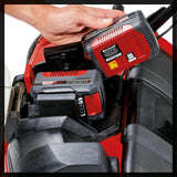 Scarificator Einhell GE-SC 35/1 Li Solo, 2x18V, latime de lucru de 35 cm, adancime de scarificare de pana la 9 mm, motor fara perii, furnizat fara baterii si incarcator