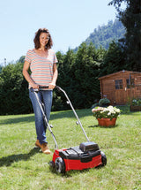 Einhell akkus talajlazító/gyepszellőztető GC-SC 36/31 Li-Solo PXC (Li-ion akkumulátor, 3 az 1-ben kombinált szerszám, soros tekercselésű motor, golyóscsapágyas vágóegység, akkumulátor és töltő nélkül szállítjuk)