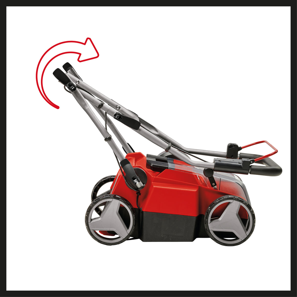 Scarificator/aerator pe acumulator Einhell GE-SC 36/35 Li-Solo Power X-Change (36 V, latime de lucru 35 cm, motor fara perii, rola cu 16 lame, sina de ghidare pliabila, fara acumulator