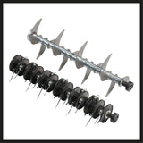 Einhell GE-SA 36/35 Li-Solo Power X-Change akkus talajlazító/gyepszellőztető (Li-ion, 36 V, szénkefe nélküli motor, 35 cm-es pengéjű henger, 28 literes gyűjtőzsák, állítható munkamélység, akkumulátor és töltő nélkül)