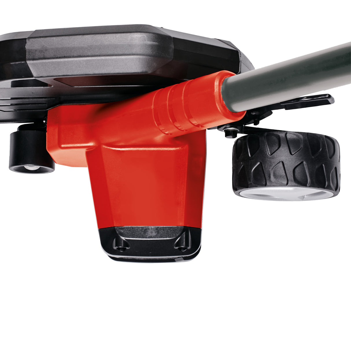 Trimmer de tuns iarba/gazon pe acumulator Einhell GE-LE 18/190 Li-Solo Power X-Change (18V, reglare adancime in 3 trepte 29,5–38 mm, lungime de taiere 19cm, ax divizat, roti, fara acumulator