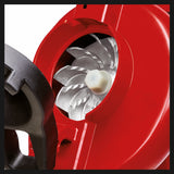 Aspirator electric pentru frunze Einhell GC-EL 3000 E (3.000 W, functie de aspirare/suflare, maner suplimentar reglabil, sac de colectare de 45 L, debit de aer de suflare 300 km/h, putere maxima de aspirare 840 m³/h