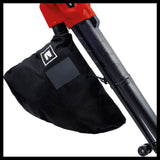 Aspirator electric pentru frunze Einhell GC-EL 3024 E (functie de aspirare/suflare, tub de aspirare Ø 75 mm, putere de aspirare 650 m³/h, functie de tocator, rata de tocare 10:1, viteza de suflare 240 km/h, sac colector 40 l