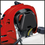 Motocoasa pe benzina Einhell GC-BC 30/1 I AS, 1 kW, motor in 2 timpi cu vibratii reduse, aprindere digitala, maner din aluminiu/maner de bicicleta cu comenzi, inclusiv lama cu 3 dinti si bobina dubla cu fir